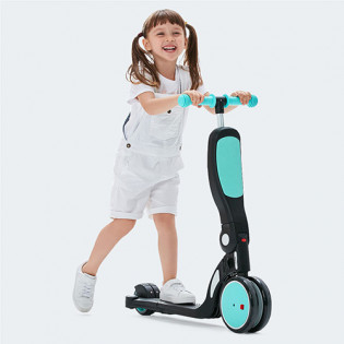 Bebehoo five-in-one transforming stroller Red